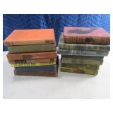 Lot (14) Antique~Vtg Hardback Books AS IS