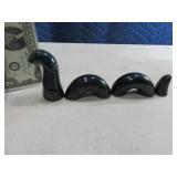 Vtg 4pc Pottery Loch Ness Monster Figure