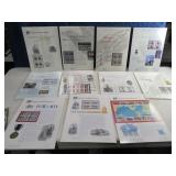 Lot (11) US Postage Military Themed Collector SETS