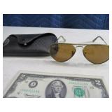 Ray Ban CAMO Frame Sunglasses w/ Case Vtg