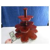 Wooden 3tier 17" Display Shelf KnickKnack etc