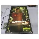 CoorsLight LaBalaDePlata Soccer Wall Light 16x26