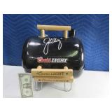 JohnElway Coors Light Black 12" Dome Grill TablTop