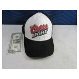 Unused Coors Light Pinstrip Hat 1size