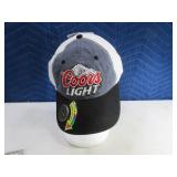 Unused Coors Light Ball Cap Hat w/ Opener on Brim