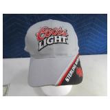 Unused STERLING MARLIN Coors Light Hat Ball Cap