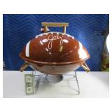 John Elway Footballl Metal 24" tabletop BBQ Unused