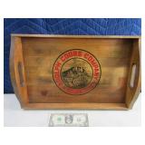 Wooden 16x11 Coors ADOLF Serving Tray NEAT