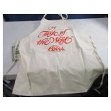 Coors Canvas unused Apron 1of2