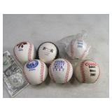 Lot(6) Coors Themed Baseballs SAFETY 2000s