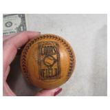 Wooden Enscribed Coors Field Baseball NEAT