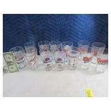 13pc Coors Themed Glasses Avs~Sports~Logo