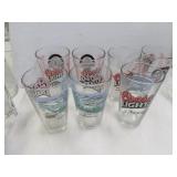 7pc Coors ROCKIES~Baseball~Map Glasses