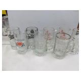 Lot(8) Handled Classic Coors Themed Glasses
