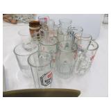 15pcs Asst Handled Coors & The Like Glasses
