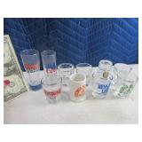 Lot(10) Coors Themed asst Shot Glasses
