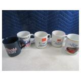 Lot(5) CoorsThemed Unique Coffee Mugs