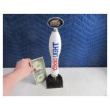 Beer Tap:  SuperBowll XXXIII White 12" EXC