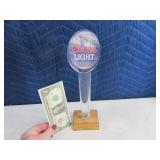 Beer Tap: Coors Light Clear 10" Mountain Top