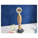 Beer Tap: Denver Nuggets Wood Coors Light RoundTop