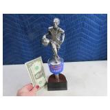 Beer Tap: Coors Light Basketball CL Acrylic Silver