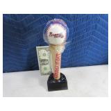 Beer Tap: Atlanta Braves MLB Real Baseball Topper