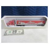 DieCast 13" Coors BigRig Truck w/ Trailer MINT