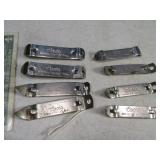 lot(8) Classic Metal Coors Bottle Openers