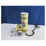 Coors Banquet Beer Telephone Unused Neat