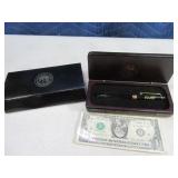 Unused Boxed Coors Pen in Wooden Presentation Box