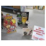 Lot(4) Asst CoorsType Cutouts Advertising