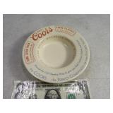 Early Unusual Coors Pottery Ashtray
