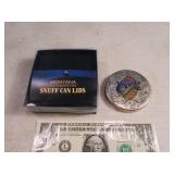 Montana Silversmiths COORS Snuff Can Lid EXC