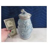 Multiple Fish Species Blue Stein w/ Topper