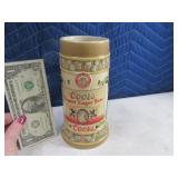 Coors Export Lager Beer "labeled" Stein