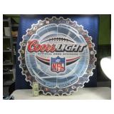 CoorsLight NFL Round BeerSponsor All Teams Sign Ml