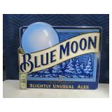 BLUE MOON Tin 27"x21" Sign