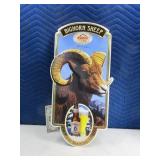 Tin BIGHORN SHEEP 1/2600 LtdEd Sign NEAT