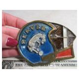 Belt Buckle: Denver Broncos Unique Helmet Vintage