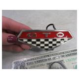 Belt Buckle: GTO PONTIAC Emblem Lood Inlaid 2of2