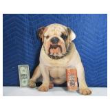 Coors BULLDOG Cardboard Cutout 16"ish