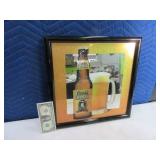 Coors Extra Gold 16.5" Vintage Beer Wall Mirror