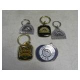 Lot(5) CO ROCKIES Asst Key Chains