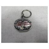 Nebraska Cornhusker NaChamp KeyChain Embossed