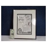 Early COORS Framed Advertising Wall Art