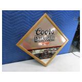 Coors ExtraGold Draft 16"ish Vintage Beer Mirror