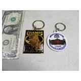 Rockies~CU BUFFS Vtg Keychains