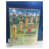 Central Park NewYork 1992 AA Games Framed Poster