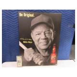 WILLIE MAYS "Be Original" Wooden Litho COORS $$