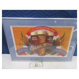 Early DENVER BLUE MOON CO Brewing 27"x18" Art